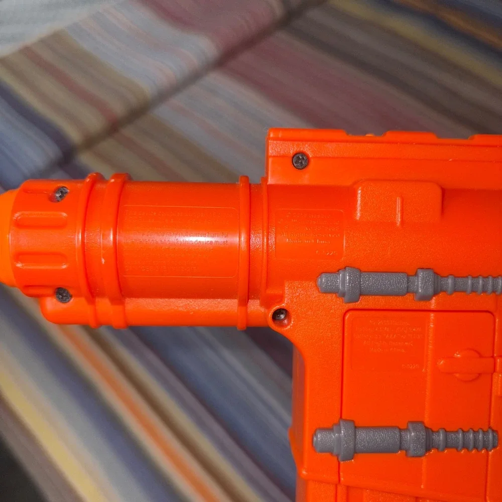 Star Wars Han Solo DL-44 Blaster Hasbro Electronic Toy Orange Grey C-022G